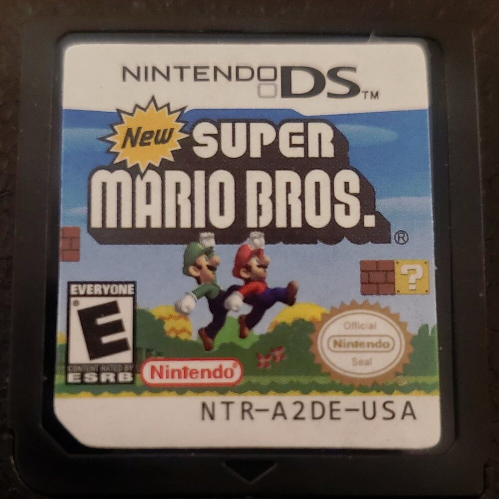 New Super Mario Bros Video Game Nintendo DS NDS